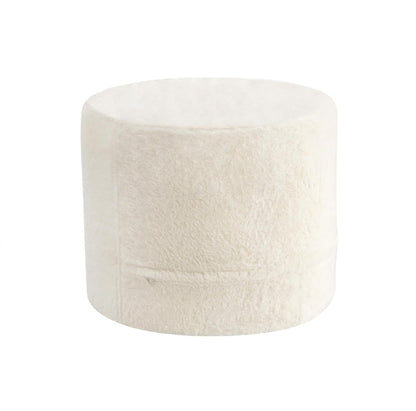 Plush Stuffed Pouf Ottoman for Living Room