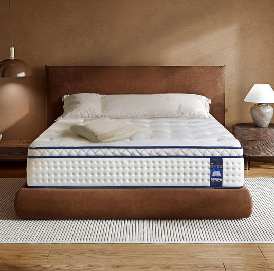 10 Inch Queen Hybrid Mattress with Zoned Support