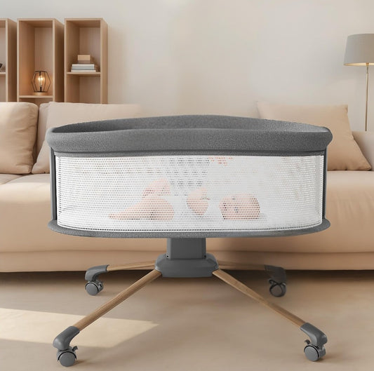 Electric Baby Bassinet with Rocking and Music