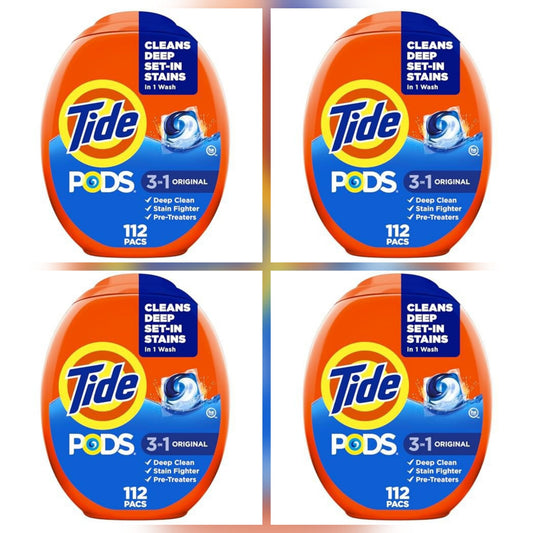 448 Count Tide PODS Laundry Detergent Packs