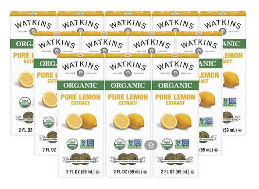 12 Pack Watkins Organic Pure Lemon Extract (OK)