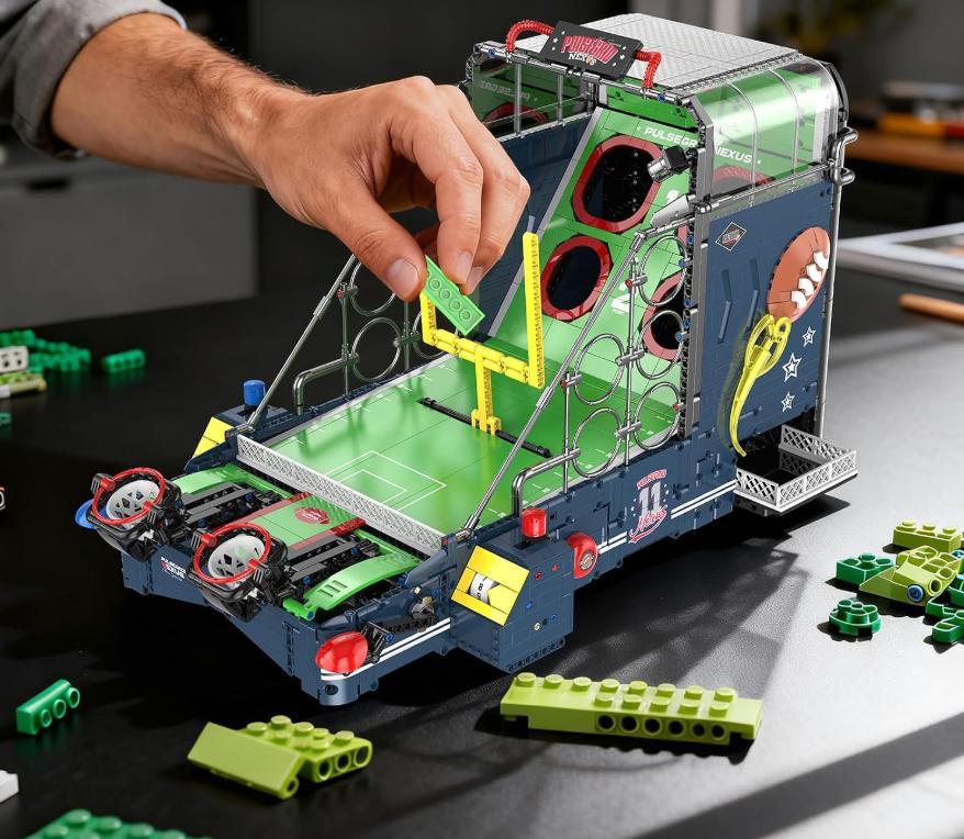 2272 Piece Foosball Soccer Pinball Building Block Set