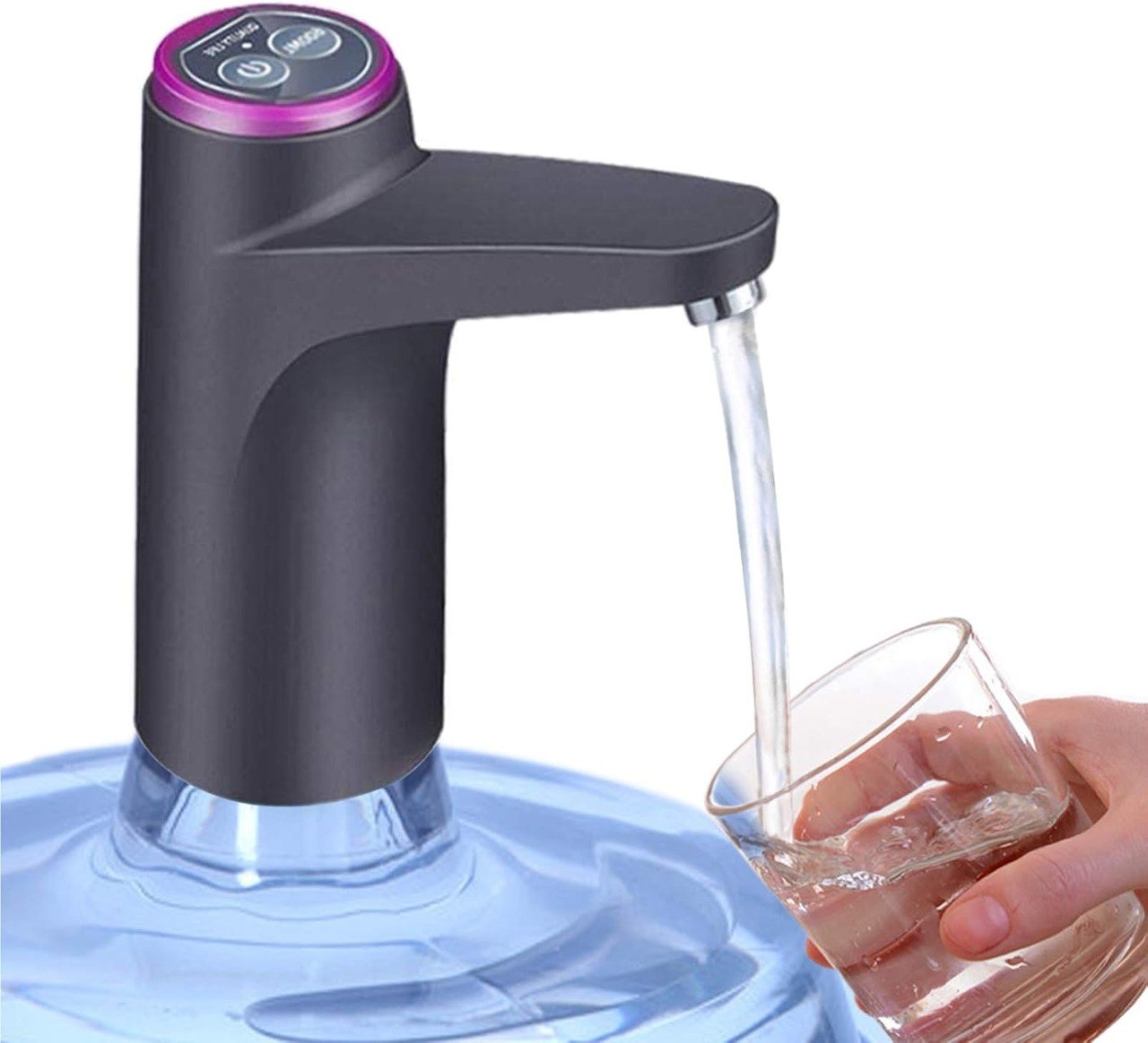 Rechargeable 5 Gallon Water Bottle Pump Dispenser