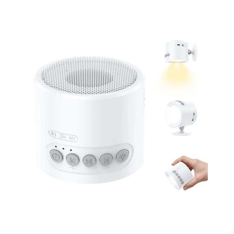 Rechargeable Wall Mounted White Noise Sound Machine Lamp