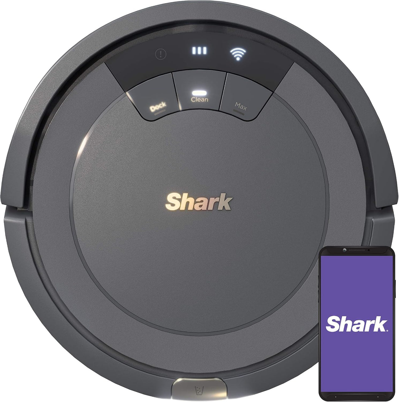 Robot Vacuum with Tri-Brush System