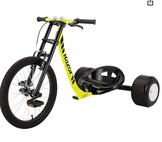 Drift Trike for Adults, Pedal-Free Ride-On Toy