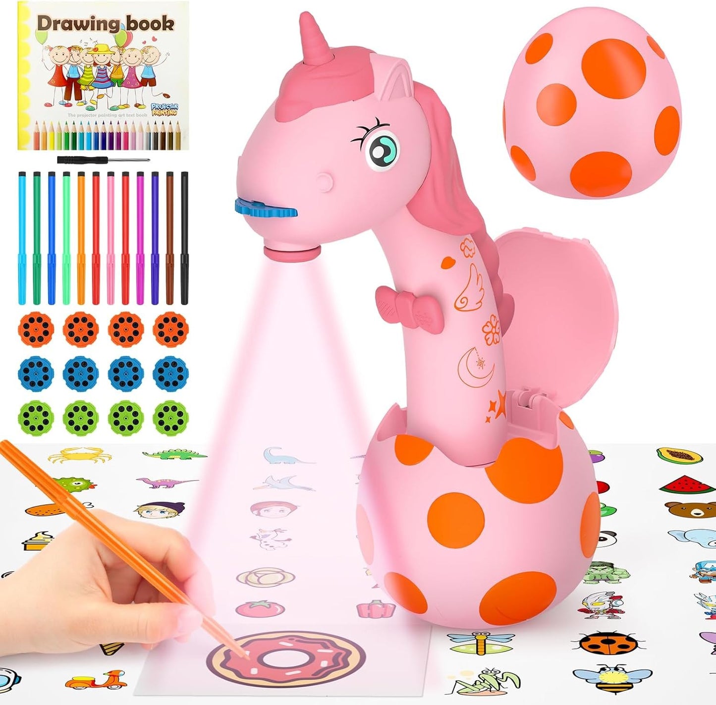 Unicorn Drawing Projector Toy for Kids