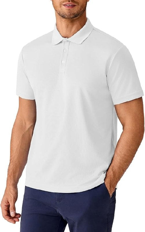 Quick Dry Moisture Wicking Golf Polo Shirt