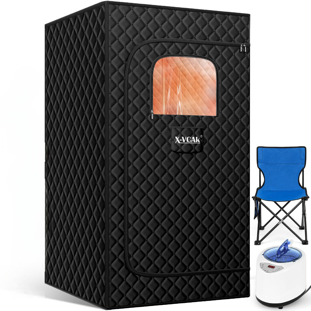 Portable Home Steam Sauna Tent with Steamer