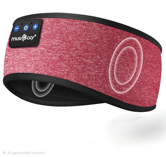 Bluetooth Sleep Headphones Eye Mask for Side Sleepers