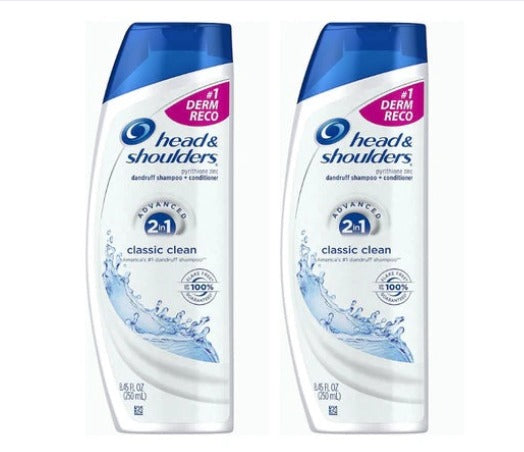 8.45 oz Head & Shoulders 2-in-1 Anti-Dandruff Shampoo (Add 2 To Your Cart)