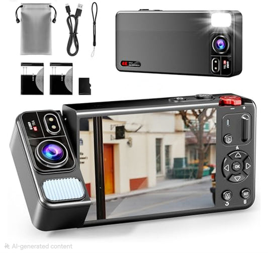 4K 64MP Autofocus Vlogging Digital Camera