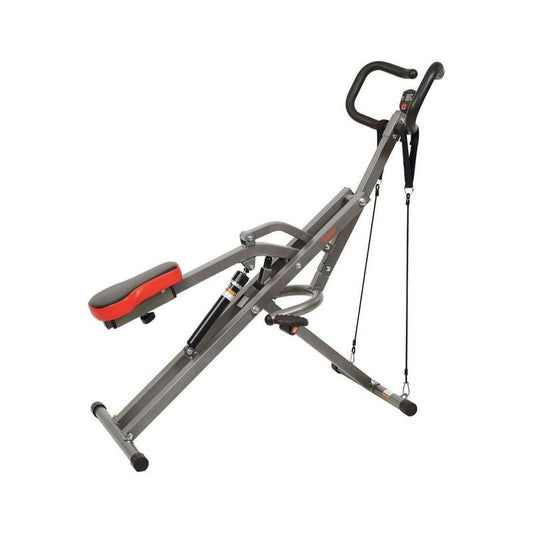 Sunny Health & Fitness Row-N-Ride Squat Rowing Machine