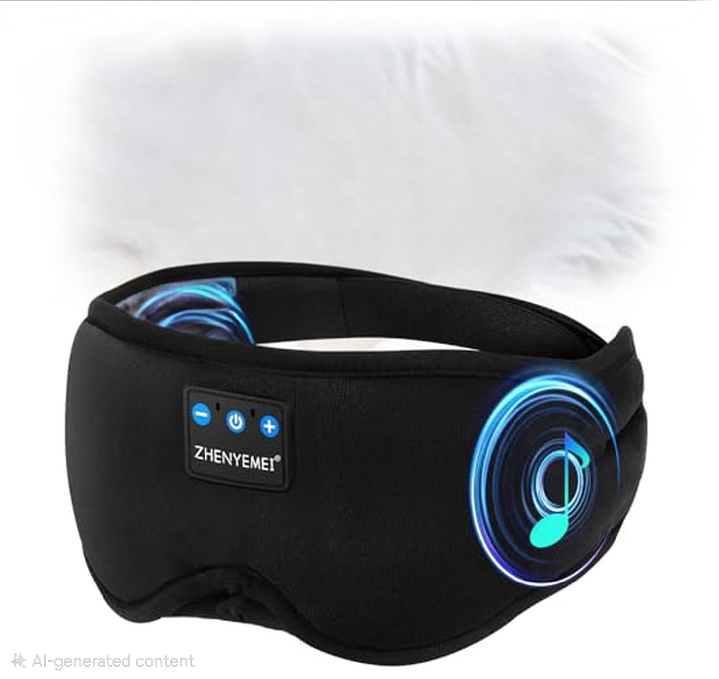 Bluetooth Sleep Headphones Rechargeable Eye Mask