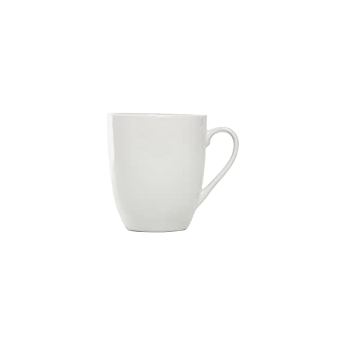 10 Strawberry Street Simply Coupe 16 Piece Dinnerware Set, White - SM-1600-CP-SW