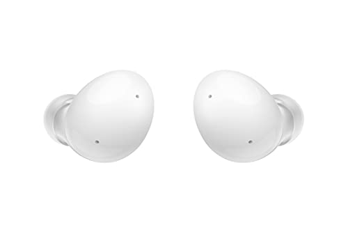 SAMSUNG Galaxy Buds 2 True Wireless Earbuds Noise Cancelling Ambient Sound Bluetooth Lightweight Comfort Fit Touch Control US Version, White