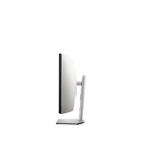 Dell S3422DW Curved Monitor - 34-inch WQHD (3440 x 1440) Display, 1800R Curved Screen, Built-in Dual 5W Speakers, 4ms Grey-to-Grey Response Time, 16.7 Million Colors - Silver