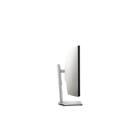 Dell S3422DW Curved Monitor - 34-inch WQHD (3440 x 1440) Display, 1800R Curved Screen, Built-in Dual 5W Speakers, 4ms Grey-to-Grey Response Time, 16.7 Million Colors - Silver