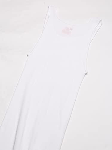 Hanes Ultimate Men's 7-Pack ComfortSoft Tank, White, Small