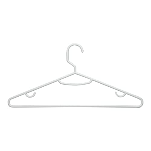 Honey-Can-Do Honey Can Do Recycled White Hangers, 60 Pack HNG-09029 White