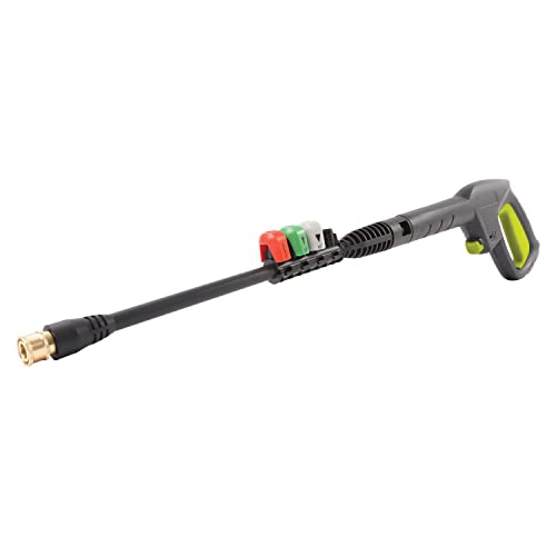 Sun Joe SPX1050 Electric Pressure Washer, W/ 3-Quick Connect Tips & 11.8 fl oz Foam Cannon, 10.5-Amp