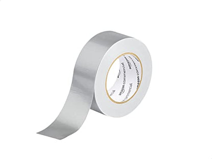 AmazonCommercial Standard Duct Tape, 1.88-inch by 45-yard, Silver, 3-Pack