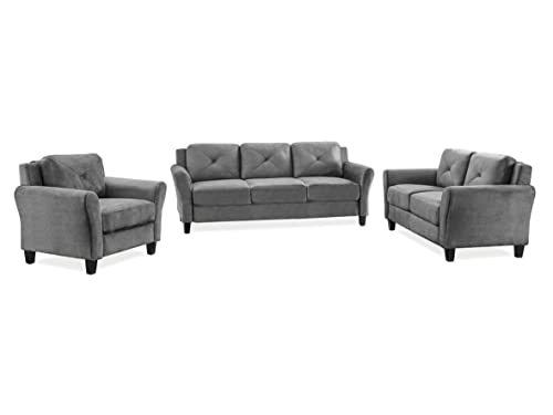 Lifestyle Solutions Harrington Sofa, Grey