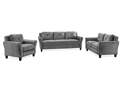 Lifestyle Solutions Harrington Sofa, Grey