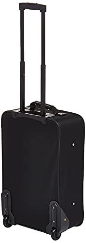American Tourister Fieldbrook XLT Softside Upright Luggage, Black, 4-Piece Set (BB/WD/21/25 UP)