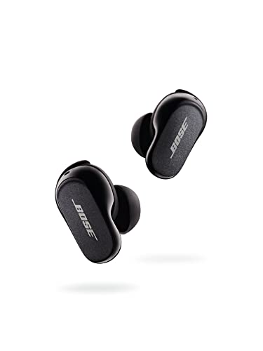 NEW Bose QuietComfort Earbuds II, Wireless, Bluetooth, World’s Best Noise Cancelling In-Ear Headphones with Personalized Noise Cancellation & Sound, Triple Black