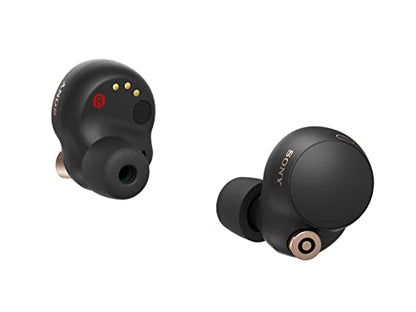 Sony WF-1000XM4 Industry Leading Noise Canceling Truly Wireless Earbud Headphones with Alexa Built-in, Black