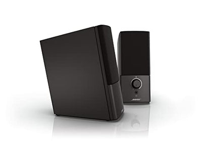 Bose Companion 2 Series III Multimedia Speakers - for PC (with 3.5mm AUX & PC Input) Black