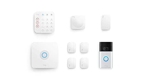 Ring Alarm 8-Piece Kit (2nd Gen) with Ring Video Doorbell (2020 release)