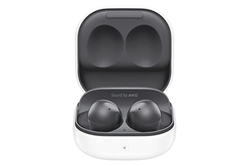 SAMSUNG Galaxy Buds 2 True Wireless Earbuds Noise Cancelling Ambient Sound Bluetooth Lightweight Comfort Fit Touch Control US Version, Graphite