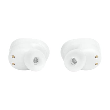 JBL Tune Buds - True Wireless Noise Cancelling Earbuds (White), Small