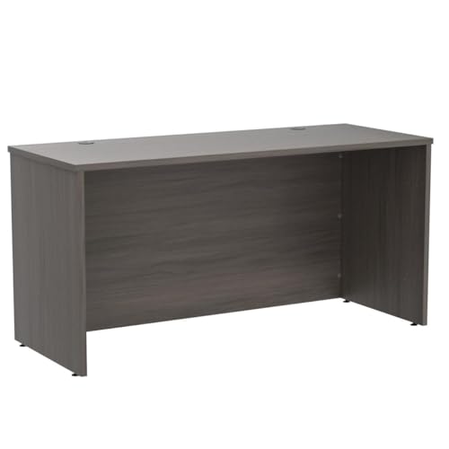 OFFICE WORKS BY SAUDER Affirm Commercial Desk 60" x 24", L: 59.06" x W: 23.47" x H: 29.29", Hudson Elm Finish