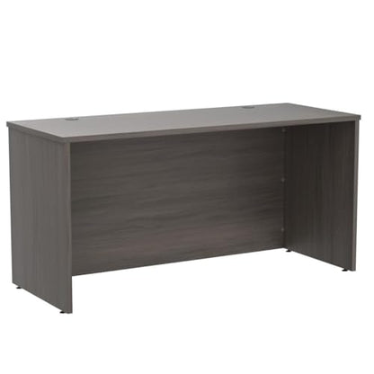 OFFICE WORKS BY SAUDER Affirm Commercial Desk 60" x 24", L: 59.06" x W: 23.47" x H: 29.29", Hudson Elm Finish