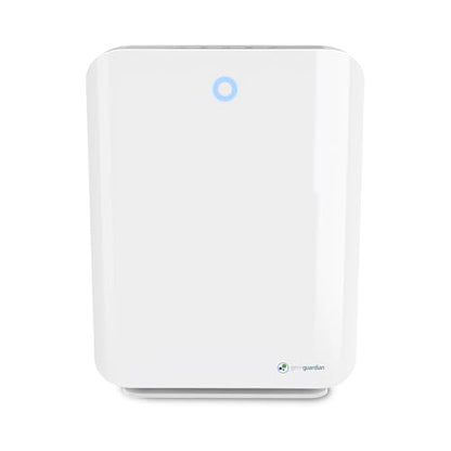 GermGuardian Air Purifier with HEPA 13 Filter, Removes 99.97% of Pollutants, Covers Large Room up to 1760 Sq. Foot Room in 1 Hr, UV-C Light Helps Reduce Germs, Zero Ozone Verified, 21", White, AC5900