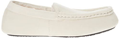 Amazon Essentials Women's Moccasin Slipper, Light Beige, 13
