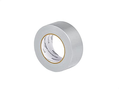 AmazonCommercial Standard Duct Tape, 1.88-inch by 45-yard, Silver, 3-Pack