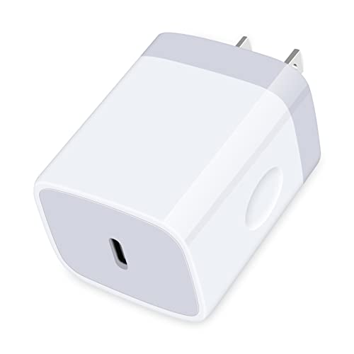 20W USB C Wall Charger Cube Travel Fast Charging Block Box Adapter Compatible for Samsung Galaxy A12 A11 A21 A13 A53 5G,A73 S22 S21 A01 A52 A42 A03S A02S,Z Fold 4/Flip 3; iPhone 14 13,12