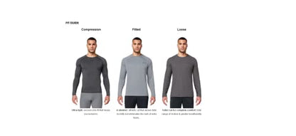 Under Armour Men's Tech 2.0 1/2 Zip-Up Long Sleeve T-Shirt , Black (001)/Charcoal , Large