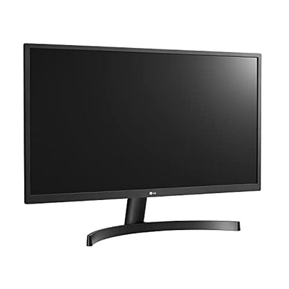 LG 27UK500-B Monitor 27” UltraFine (3840 x 2160) IPS Display, AMD FreeSync Technology, sRGB 98% Color Gamut, HDR 10, OnScreen Control, Wall Mountable - Black
