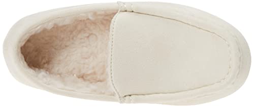 Amazon Essentials Women's Moccasin Slipper, Light Beige, 13
