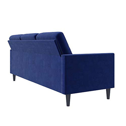 Mr. Kate Winston Sofa Sectional, Blue Velvet