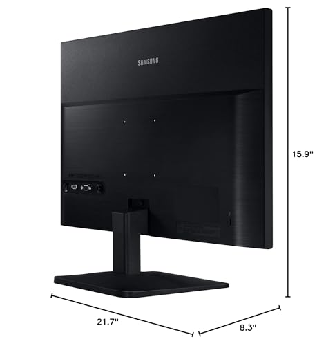 SAMSUNG S33A Series 24-Inch FHD 1080p Computer Monitor, HDMI, VA Panel, Wideview Screen, Eye Saver & Game Mode (LS24A336NHNXZA), Black