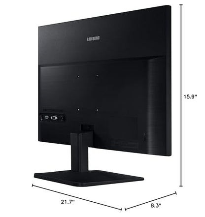 SAMSUNG S33A Series 24-Inch FHD 1080p Computer Monitor, HDMI, VA Panel, Wideview Screen, Eye Saver & Game Mode (LS24A336NHNXZA), Black