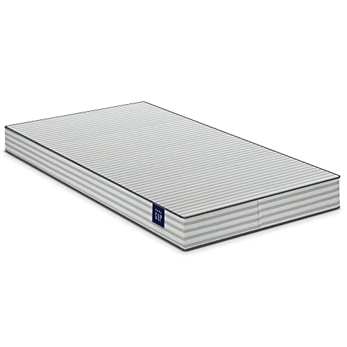 babyGap by Delta Children Charlie 6-in-1 Convertible Crib TrueSleep Crib and Toddler Mattress Legacy 3 Drawer Dresser (Bundle), Grey