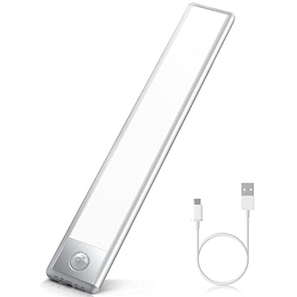 Zikopomi Under Cabinet Lights Motion Sensor, Magnetic Closet Light, Rechargable Wireless Under Cabinet Lighting for Counter, Kitchen, Wardrobe, Cupboard