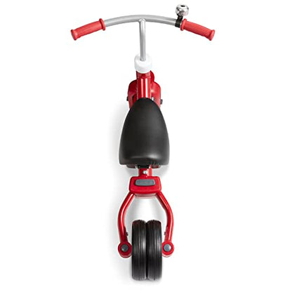 Radio Flyer Triple Play Trike, Toddler Tricycle, Balance Bike and Ride-On, Ages 1-3, Large, Red